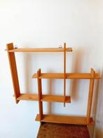 Vintage vakken wandkastje, Ophalen, Zo goed als nieuw