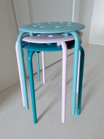 Krukjes Ikea Marius roze turquoise zeegroen stapelbaar, Ophalen, Gebruikt, Staal