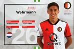 Spelerskaart Jordy Wehrmann - Feyenoord Rotterdam - 2018/19, Ophalen of Verzenden, Zo goed als nieuw, Feyenoord, Spelerskaart