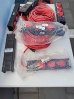 Verlengkabels met Contactblokken - 7 Stuks, Ophalen of Verzenden, Nieuw, Kabel of Snoer