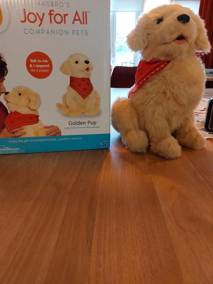 Interactieve Hond voor Dementie, Kinderen en Baby's, Speelgoed | Knuffels en Pluche, Ophalen of Verzenden