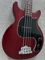 Gibson Les Paul Junior Tribute DC Bass Worn Cherry, Muziek en Instrumenten, Snaarinstrumenten | Gitaren | Bas, Ophalen, Zo goed als nieuw