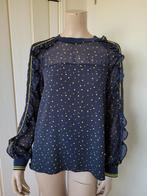 Numph blouse blauw maat 36, Kleding | Dames, Blouses en Tunieken, Blauw, Ophalen of Verzenden, Zo goed als nieuw, Numph