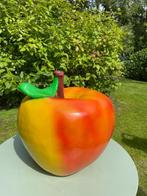 (Tuin)Beeld Appel, kleur, eye catcher zwembad, vijver 45 cm, Ophalen, Nieuw, Kunststof, Dierenbeeld
