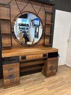 Barber spigels 3 stuk beschikbaar nog , ophalen 1 juni, Ophalen of Verzenden, Zo goed als nieuw, Hout, Minder dan 100 cm