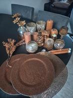 Woon accessoires koper/oranje, Ophalen, Rond