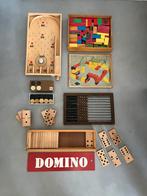 Vintage retro houten speelgoed flipperkast domino tofa, Ophalen of Verzenden, Overige typen