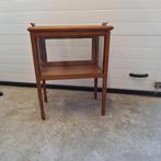 theekast met dienblad - grenen - met parelrand bij het glas, Antiek en Kunst, Antiek | Meubels | Kasten, Ophalen