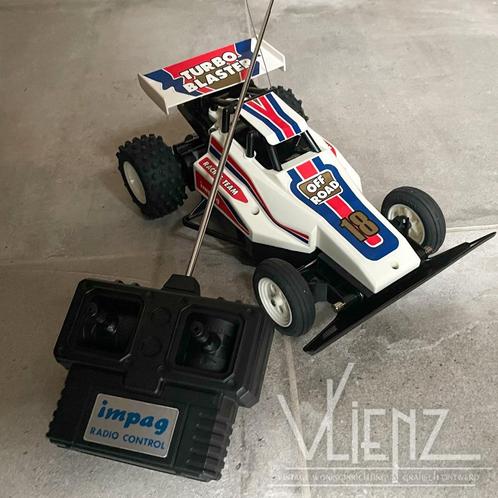 Vintage, retro radiografisch bestuurbare auto Impag Turbo, Hobby en Vrije tijd, Modelbouw | Radiografisch | Auto's, Gebruikt, Auto offroad