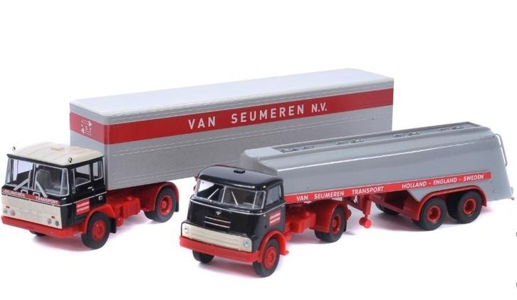 DAF SET - MAMMOET 1:87, Hobby en Vrije tijd, Modelauto's | 1:87, Nieuw, Bus of Vrachtwagen, Brekina, Ophalen of Verzenden