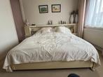 Twee persoonsbed met ombouw., Ophalen, Gebruikt, Tweepersoons