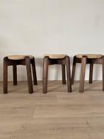 Scandinavische design krukjes 3 x, Ophalen of Verzenden, Zo goed als nieuw, Hout