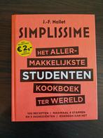 Simplistissime Studenten Kookboek - Zo Goed Als Nieuw, J.-F. Mallet, Hoofdgerechten, Gezond koken, Ophalen of Verzenden