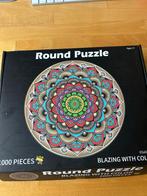 Ronde legpuzzel, Hobby en Vrije tijd, Denksport en Puzzels, Ophalen of Verzenden, 500 t/m 1500 stukjes, Zo goed als nieuw