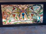 3 grote panelen loodglas, Antiek en Kunst, Ophalen of Verzenden