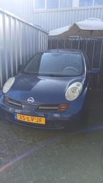 Nissan Micra 1.2 Acenta 80pk b.j. 2003, Auto's, Peugeot, Voorwielaandrijving, Beige, 4 cilinders, 68 pk