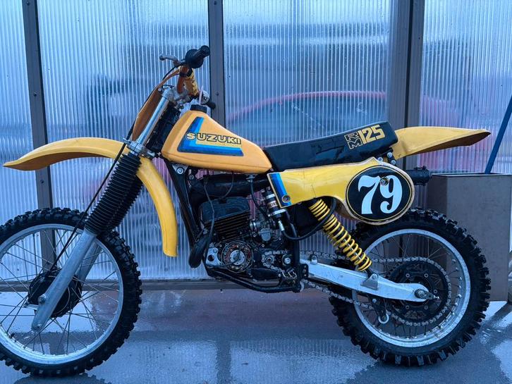 Suzuki rm 125 1979, Fietsen en Brommers, Brommers | Crossbrommers, Zo goed als nieuw, Suzuki, Ophalen