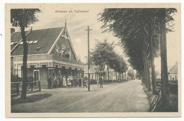 Groeten uit Tjalleberd, Verzamelen, Ansichtkaarten | Nederland, Ongelopen, Friesland, 1920 tot 1940, Verzenden
