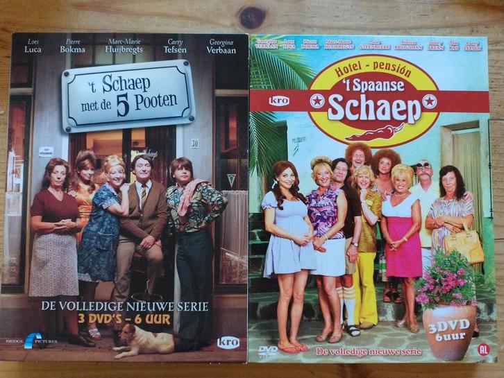't Schaep met de 5 Pooten & Spaanse Schaep - Complete Series, Cd's en Dvd's, Dvd's | Tv en Series, Zo goed als nieuw, Komedie