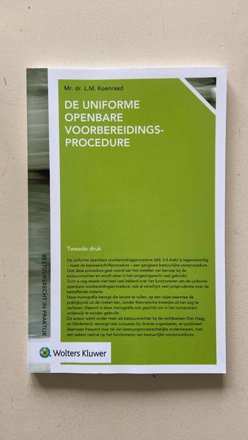 L.M. Koenraad - De uniforme openbare voorbereidingsprocedure