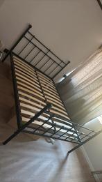 Tweepersoons bedframe IKEA, Huis en Inrichting, Ophalen, Zwart, Tweepersoons, 140 cm