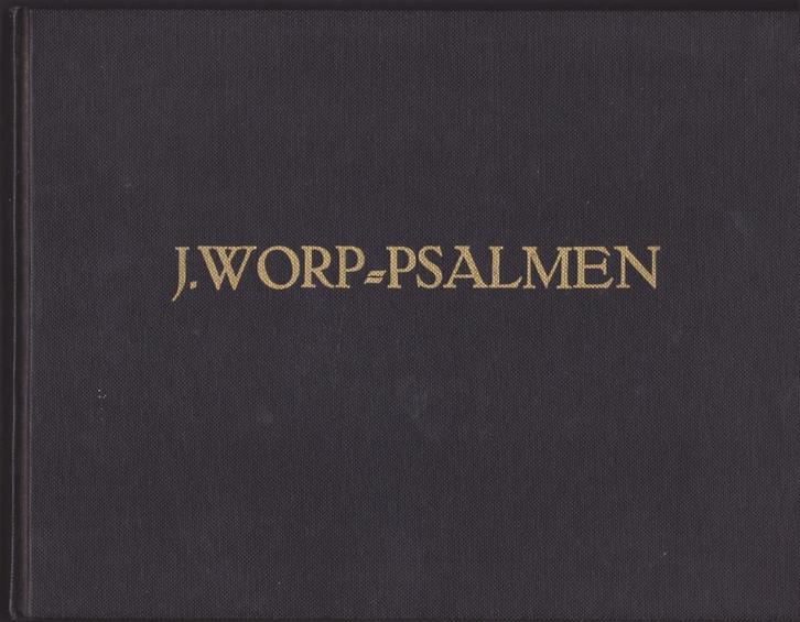 J.WORP - DE MELODIEEN DER PSALMEN EN LOF- EN BEDEZANGEN, Muziek en Instrumenten, Bladmuziek, Gebruikt, Artiest of Componist, Populair