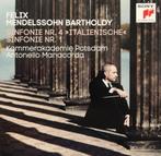Mendelssohn 1 & 4 - Kammerakademie Potsdam/ Manacorda - 2016, Cd's en Dvd's, Verzenden, Zo goed als nieuw, Orkest of Ballet