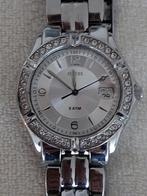 Mooie Guess dames horloge met strassteentjes, Sieraden, Tassen en Uiterlijk, Horloges | Dames, Ophalen, Zo goed als nieuw, Staal