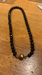Granaten ketting met 14 karaat gouden slot, Ophalen of Verzenden, Dames