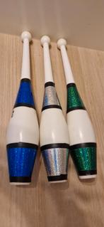 3 jongleer kegels, merk Higgins brothers., Ophalen