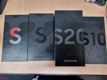 Meerdere samsung galaxy telefoons s22 ultra s20 s10  beschikbaar voor biedingen