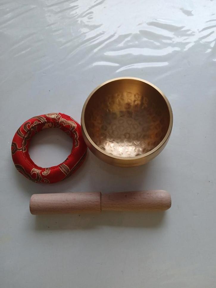 Tibetaanse klankschaal, Muziek en Instrumenten, Percussie, Nieuw, Melodische percussie, Ophalen of Verzenden