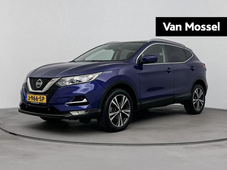 Nissan Qashqai 1.3 DIG-T N-Connecta | Panorama-dak | 360 Cam, Auto's, Nissan, Bedrijf, Te koop, Qashqai, 360° camera, ABS, Airbags