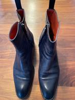 Santoni enkellaarzen, Ophalen of Verzenden, Zo goed als nieuw, Zwart