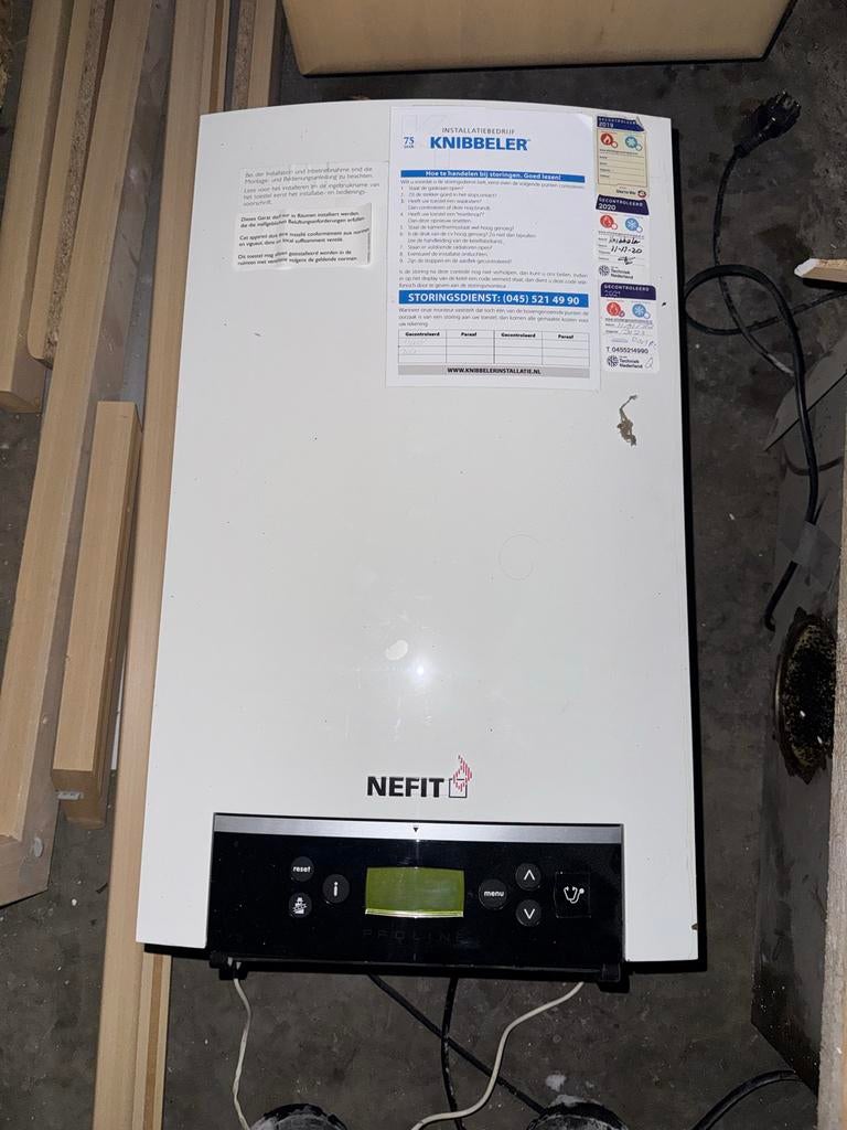 Nefit Bosch Proline CW3 Ketel - Goed Onderhouden, Ophalen, 30 tot 80 cm, Gebruikt, Cv-ketel of Combi-ketel