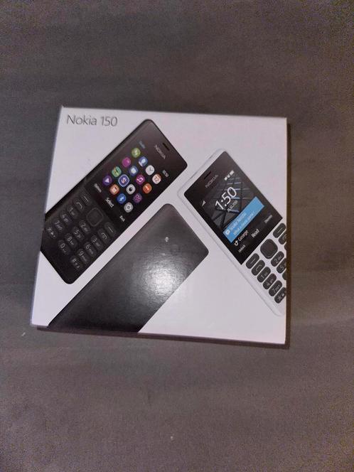 Nokia 150 – Nieuw in doos, gesealed, Telecommunicatie, Mobiele telefoons | Nokia, Zo goed als nieuw, Zwart, Ophalen