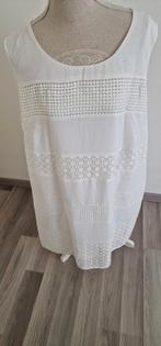 39)Te koop nieuw room wit met kant hemd jurk maat 54, Nieuw, Ophalen of Verzenden, Bodyflirt, Wit