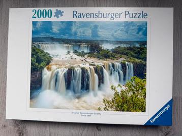 Ravensburger puzzle Watervallen Iguazu, Brazil. 2000 stuks beschikbaar voor biedingen