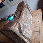 Koffer,gobelin Vintage, Ophalen of Verzenden, Gebruikt