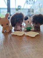 Sylvanian families 4 baby's, Verzamelen, Poppenhuizen en Toebehoren, Ophalen of Verzenden, Zo goed als nieuw, Poppenhuis