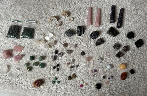 Mega Pakket Partij Set Verzameling Edelstenen +/- 70 Stuks, Sieraden, Tassen en Uiterlijk, Edelstenen, Nieuw, Ophalen of Verzenden