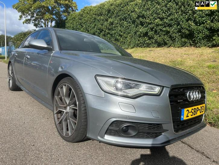 Audi A6 Limousine 3.0 TDI BiT quattro S-line - Zeer mooi - L, Auto's, Audi, Bedrijf, Te koop, A6, 4x4, ABS, Achteruitrijcamera