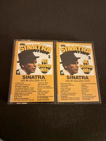 Frank Sinatra - 40 Golden Hits Cassettes (2 stuks) beschikbaar voor biedingen