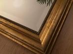 Prachtige IKEA spiegel — goud kleurige lijst — 80 x 100 cm, Huis en Inrichting, Woonaccessoires | Spiegels, Ophalen, Zo goed als nieuw