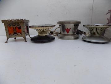Theelicht brocante plantenstandaard bloempotten vintage beschikbaar voor biedingen