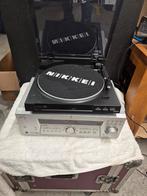 Nikkei Platenspeler met Sony Versterker + LP's, Audio, Tv en Foto, Stereo-sets, Ophalen, Gebruikt, Tuner of Radio, Losse componenten