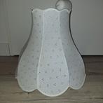 Witte hanglamp Broderie, Barok / broderie, Ophalen of Verzenden, Zo goed als nieuw, Stof