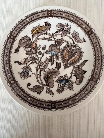 Vintage Ridgway Ironstone Jacobean Bordje beschikbaar voor biedingen