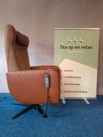Sta op relax fauteuil Prominent extra luxe met verwarming 🔥, Stof, Ophalen of Verzenden, Zo goed als nieuw, Staopenrelax@gmail.com