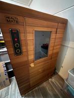 Infrarood sauna, 2 persoons (Health Mate), Sport en Fitness, Sauna, Ophalen, Gebruikt, Infrarood, Complete sauna